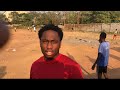 I played Street FOOTBALL In NIGERIA (they broke my leg)