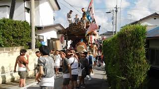 2018年　船形の祭り堂ノ下