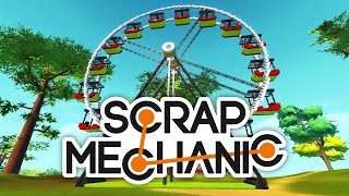 Bygger ett helt pariserhjul! - Scrap Mechanic #8