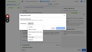 Adding ZIP Codes to Facebook Ads Location Targeting