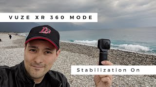 Vuze XR Camera 360° Mode With Stabilization On: How Much Better Is The Footage Now?