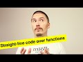 Straight-line code over functions - FunFunFunction #3