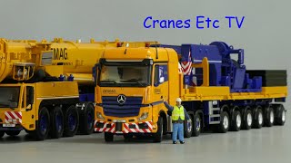 IMC Mercedes-Benz Actros SLT + Ballast Trailer 'Demag' by Cranes Etc TV