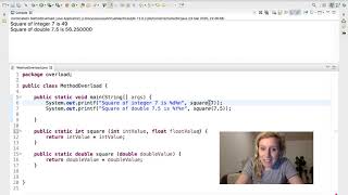 38) Method overloading | Java with Ali