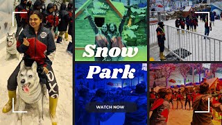 Snow Park @ GRS | Vlog 114 | Shruthi Vinod Vlogs | Kannada Vlogs