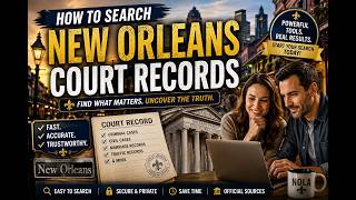 How to search New Orleans court records