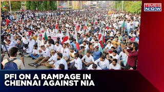 PFI Protests In Chennai Against Arrest Of Top Leaders By NIA | Breaking News | English News