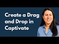 Create a Drag and Drop in Adobe Captivate