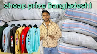 cheap price winter collection  Bangladeshi Imported sweatshirt wholesale market  MEERUT R S GARMENTS