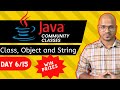 Java Live Session | Class, Object and String | Quiz with prizes