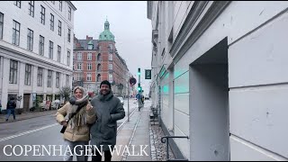 🇩🇰 Copenhagen, Denmark Walking Tour | Winter Walk in the City Center  [4K HDR 60fps Binaural ASMR]