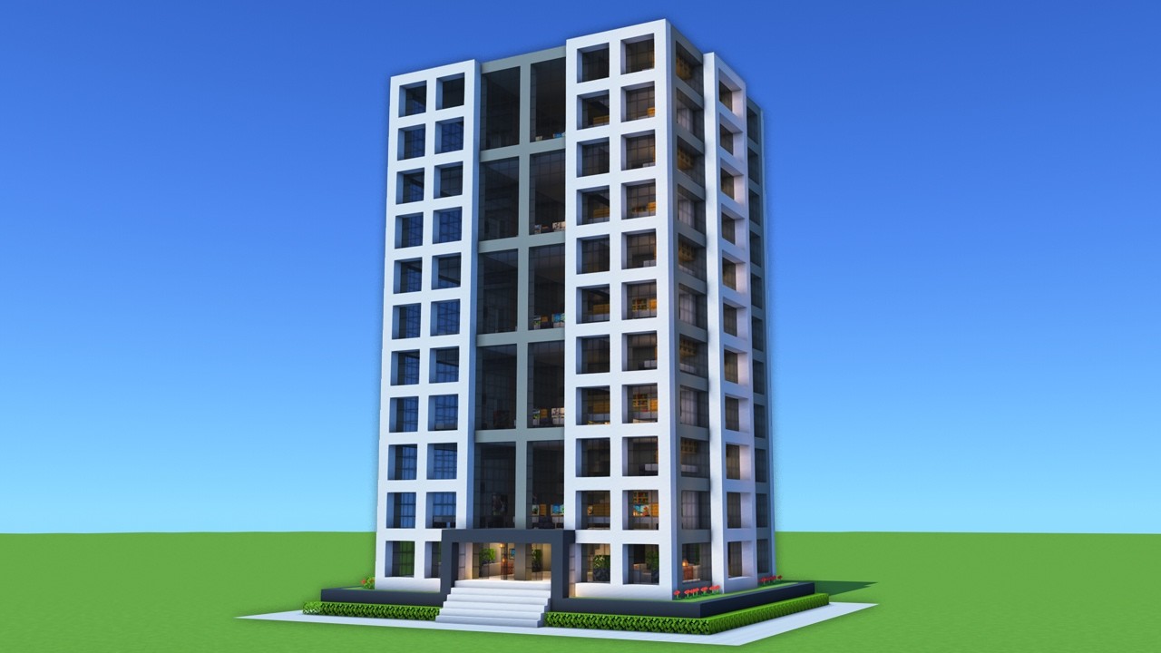 Simple Skyscraper Minecraft