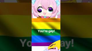 Chibi took a GAY TEST?! 🤨🏳️‍🌈❓ #shorts #chibidoki #vtuber