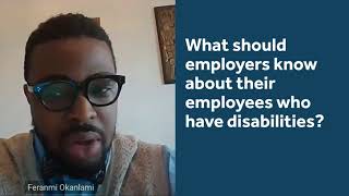 What employers should know about disability