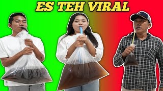 BIAN DEMAM ES TEH JUMBO VIRAL TIKTOK😱, YA AMPUN ! | Mikael Family