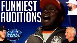 Funniest Auditions Ever On Idols South Africa REACTION!! | OFFICE BLOKES REACT!!