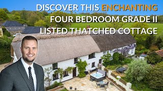 Discover this enchanting four bedroom Grade II listed thatched cottage | Property Tour