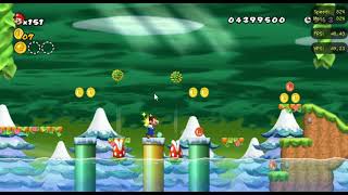 NSMBW ZÁDELMANS - 6-1 - ULTRAZELENÝ ŽIVÝ LES