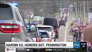 A hero’s goodbye: Glendale honors Staff Sgt. Benjamin Pennington