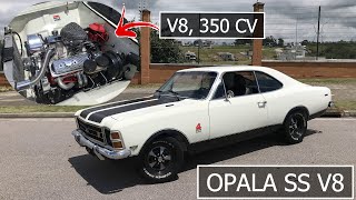 OPALA SS COM MOTOR DE CORVETTE (350 V8, ESCAPE INOX, INJEÇÃO) | Garagem Drops #81