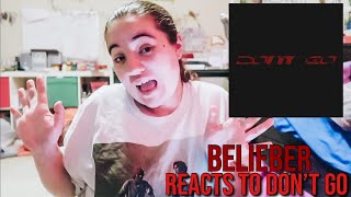 BELIEBER REACTS TO DON'T GO FT  JUSTIN BIEBER | Hannah Rebekah