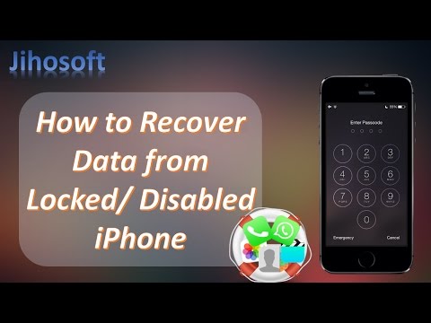 Best Way to Recover Data from Locked/Disabled iPhone Best Way to Recover Data from Locked/Disabled iPhone