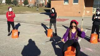 Grade Six Bucket Drumming Fieldcrest Elementary School