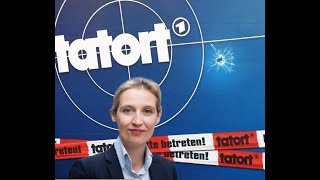 Alice Weidel as Maria Furtwängler in ARD "Tatort" German Crime Series - Deepfake