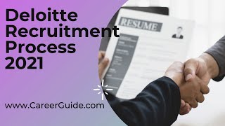 Deloitte Recruitment Process 2021 | Step Wise Detailed Process | Tips for Interview | Find Jobs