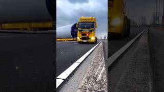 Heavy Machinery Transport On Indian Road | Volvo Trucks | Long Truck 🥶 #shorts