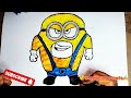 Mega Minion Dave [despicable me 4] inspired by cartooning club