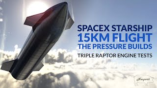 SpaceX Starship - SN8 feeling the pressure for the 15km flight