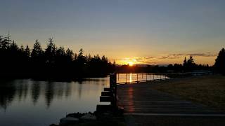 Port Alberni 4k summer sunset