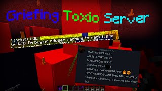 Griefing Toxic server and getting funny reactions :D | Backdoored Grief