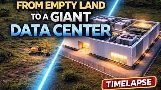 How a Giant Data Center Is Built from Scratch