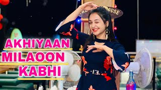AKHIYAAN MILAOON KABHI | Madhuri Dixit | Bollywood Dance Video by Megha Chaube