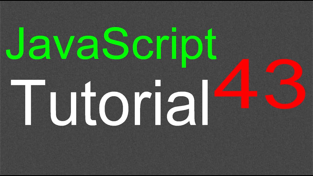 JavaScript Tutorial For Beginners - 43 - Form Validation Part 1 - YouTube