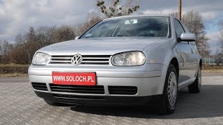 Autokomis Soloch Oferta sprzedaży: VW Golf IV 1.9TDI 115KM 2001 -Prezentacja. Goczałkowice-Zdrój