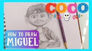 How to Draw MIGUEL from Pixar's COCO - @dramaticparrot
