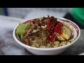 taipei s most famous braised pork rice bowl jin feng 金峰魯肉飯 taiwanese food lou rou fan