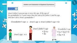 Addition and Subtraction of Algebraic Expressions | Part1/3 | English | Class 7