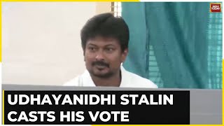 Lok Sabha Election 2024 Phase 1 Voting: Udhayanidhi Stalin Casts His Vote | India Today News