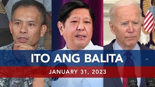 UNTV: Ito Ang Balita | January 31, 2023
