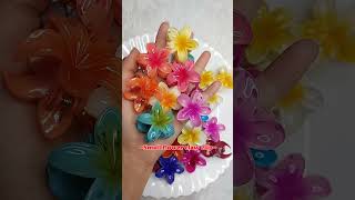 Small flower claw clip /whatapp for order 7805084110/#claw #clutcher  #koreanhairaccessories #song