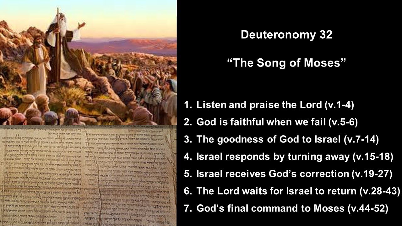 Deuteronomy 32 The Song Of Moses Calvary Chapel Fergus Falls Youtube