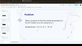 Code Unity Python Lesson 6 - Built in Functions