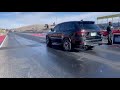 Jeep Trackhawk launch on one our Weld Racing Drag Packs.