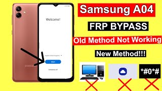 Samsung A04 Frp Bypass Without Pc || Samsung a04 unlock google account lock 2023||