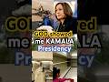 God showed me Kamala presidency! #short #jesus#god