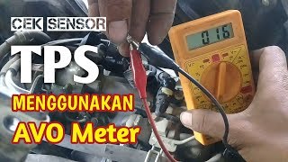 Cara cek sensor TP menggunakan AVO meter + cek signal injektor